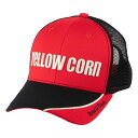 【15日限定クーポン配布】YeLLOW CORN イエローコーンYC-012 Free メッシュキャップ 帽子 フリーサイズ レッド 赤 YC012RE(2560624)送料無料