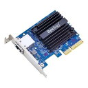 【19日20時~数量限定クーポン配布】Synology シノロジーRJ-45 10GbE 1ポート LANアダプタ RJ-45 10GbE 1ポート E10G18-T1(2573856)代引不可 送料無料
