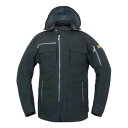 【25日は24時間限定クーポン配布】ROUGH&ROAD ラフアンドロードデュアルテックスストームパーカー FP ブラック LLサイズ RR7247BK4(2506400)送料無料