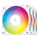 【15日限定クーポン配布】DEEPCOOL ディープクールFC120 WHITE-3 IN 1 PCケースファン ホワイト 3個セット R-FC120-WHAM...