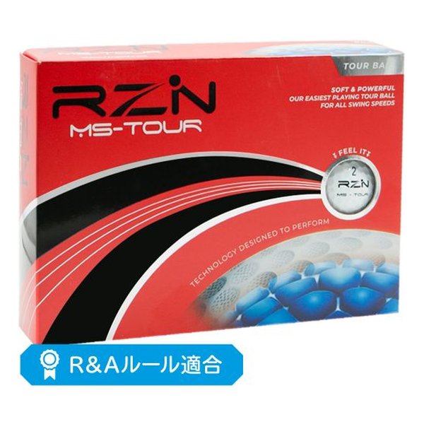 RZN Golf レジンゴルフRZN-MS-TOUR レジンゴルフ ゴルフボール 1ダース 12個入 ...