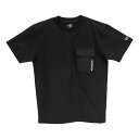 RS-Taichi アールエスタイチコットン Tシャツ S/S COTTON POCKET TEE ブラック Lサイズ NEU008BK01L(2545674)...