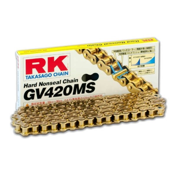 アールケー RKアールケー RK GV420MS-100 ドライブチェーン GV420MS-100L RKGV420MS100L(2575401)代引不可 送料無料
