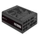 【5/1-5 楽天モバイル会員エントリーでポイント10倍】CORSAIR コルセアコルセア HX1000i ATX 3.0 certified with 12VHPWR cable 1000W PC電源ユニット CP-9020259-JP(2577929)代引不可 送料無料