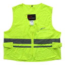 【11/1ポイント2倍&クーポン配布】J.Crew ジェイクルーJ-クルー ポケッタブル反射ベスト イエロー Mサイズ KD-0135-YL-M(2576595)代引不可 送料無料