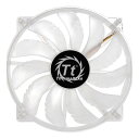 【5/1-5 楽天モバイル会員エントリーでポイント10倍】Thermaltake サーマルテイクケースクーラーファン Pure 20 LED/Fan/200mm/800rpm/Black/LED Blue CL-F016-PL20BU-A(2573997)代引不可