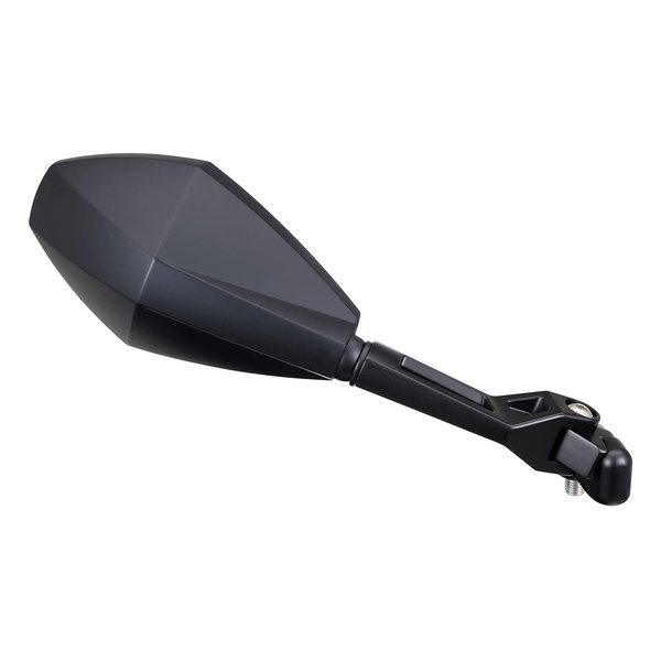 【15日は24時間限定クーポン配布】DAYTONA デイトナハイビジミラー ローマウント 右用1本入 10mm正ネジ/逆ネジ ダイヤ ショート D19430(2510605)代引不可 送料無料