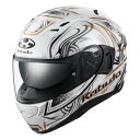 【9日20時〜限定クーポン!】OGK オージーケーフルフェイスヘルメット OGK KAMUI-3 JAG ジャグ パールホワイトゴールド S 55-56cm K...
