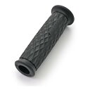 【15日は24時間限定クーポン配布】DAYTONA デイトナグリッピーグリップ 122mm エンド貫通 GG-D-GRID ブラック 32727(2564036...