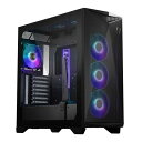 【15日は24時間限定クーポン配布!】MSI エムエスアイミドルタワーケース MSI MPG GUNGNIR 300R AIRFLOW ARGBファン 4基 E-ATX ブラック MPGGUNGNIR300RAIRFLOW(2581116)送料無料(2)