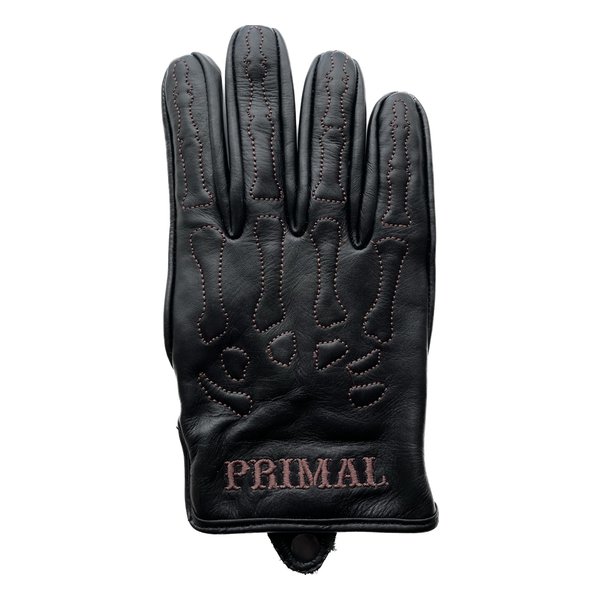 【10日は24時間限定クーポン配布】MOTO FIELD モトフィールドスカル 牛革スカルレザーグローブ ブラック/ブラウン LLサイズ PLG-501BKBRLL(2578588)送料無料