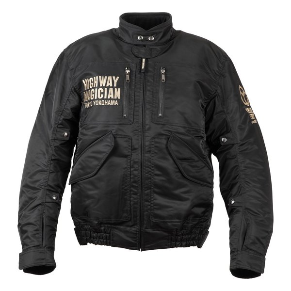 【20日は24時間限定クーポン配布】YeLLOW CORN イエローコーンイエローコーン YB-3300 ウィンタージャケット ブラック/アイボリー Mサイズ YB-3300BK/IVM(2581983)代引不可 送料無料