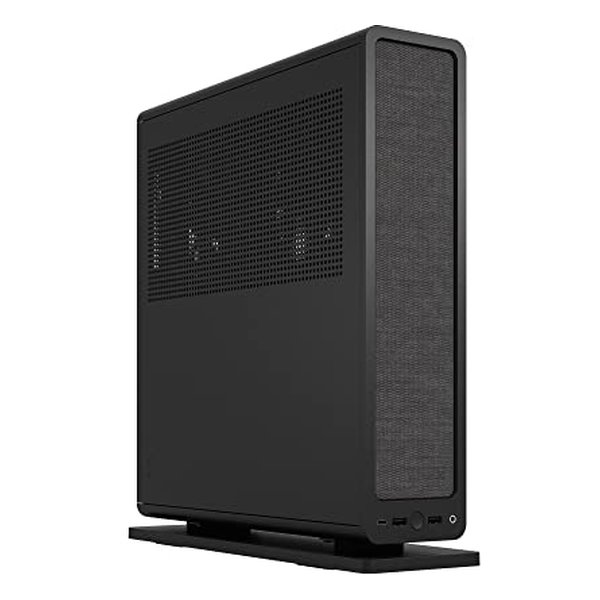 【20日は24時間限定クーポン配布！】Fractal Design フラクタルデザインスリム型PCケース Ridge PCIe 4.0 Black Mini-ITX ブラック FD-C-RID1N-11 FD-C-RID1N-11(2581108)代引不可 送料無料