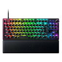 【20日は24時間限定クーポン配布】Razer レーザーHuntsman V3 Pro Tenkeyless JP ブラック RZ03-04981300-R3J1(2583866)送料無料