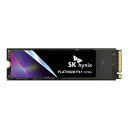 【5/1-5 楽天モバイル会員エントリーでポイント10倍】SK hynix（エスケーハイニックス）Platinum P41 M.2 SSD 500GB M.2 2280 NVMe PCIe Gen4×4 Read7000MB/s Write4700MB/s SHPP41-500GM-2(2585380)送料無料