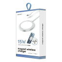 【19日20時~数量限定クーポン配布】HI-DISC ハイディスクワイヤレス充電器 15W HD-WCP15WH(2585419)送料無料