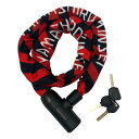 【30日限定クーポン配布】山城 YAMASIRO ヤマシロヤマシロキンセイロック YKL005 チェーン 1200 レッド YKL005CHL-1200RD(2...