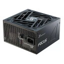 ●ATX 3.0 及び 16-PIN PCIE GEN 5 ケーブル(12VHPWR)搭載 新しいFOCUSシリーズは、ATX 3.0及びPCIe 5.0規格を必要とする最新のPCコンポーネントに電力を供給する為に設計・製造されています。●デジタル ハイブリッド ファン コントロール機能 業界初、Seasonic特許の進化した三段階熱制御技術は、静音と冷却の最適なバランスを実現します。■シリーズ：FOCUS GX■電源規格：ATX 12V ATX 3.0 に準拠■電源最大出力：1000W■80PLUS認証：80PLUS GOLD■電源ケーブルタイプ：フルモジュラー方式■電源冷却ファン：135mm■本体サイズ：150(W)mm x86(H)mm x140(D)mm■カラー：黒(ブラック)