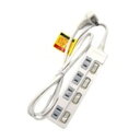 【9日20時〜限定クーポン!】星光商事 セイコーショウジSTAR LIGHT LEDスイッチ 雷サージ付き AC電源タップ 4個口 1.5m ホワイト SK-4...