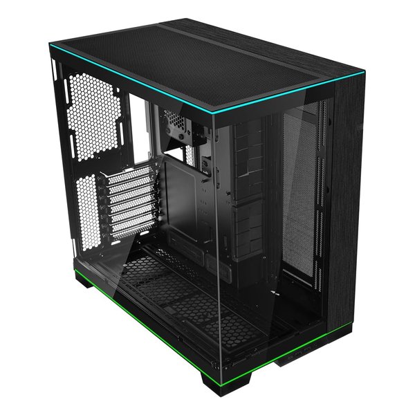 【11/1ポイント2倍&クーポン配布】LIAN LI リアンリーピラーレスミドルタワーケース E-ATX対応/ブラック O11D EVO RGB BLACK(2...