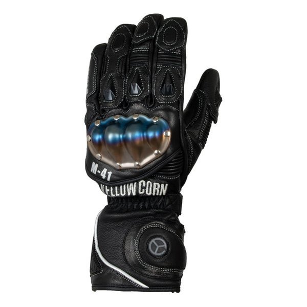 【20日は24時間限定クーポン配布】YeLLOW CORN イエローコーンウィンターグローブ ブラック/シルバー Lサイズ YG-192WBK/SVL(2582198)代引不可 送料無料