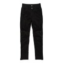 【30日限定クーポン配布】Rosso Style Lab ロッソスタイルラボ レディース秋冬 ROP66 リブウォームストレッチパンツ レディース ブラック M...