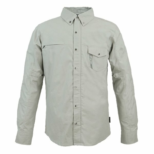 【11/1ポイント2倍&クーポン配布】ROUGH&ROAD ラフアンドロードラフ ライドシャツFP グレー L サイズ ..