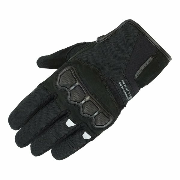 【5日は24時間限定クーポン配布】ROUGH&ROAD ラフアンドロードナックルガードグローブオールブラック M サイズ RR8030A-BK2(2590023)代引不可 送料無料