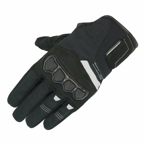 【5日は24時間限定クーポン配布】ROUGH&ROAD ラフアンドロードナックルガードグローブ ブラック/ホワイト L サイズ RR8030BK/WH3(2590040)代引不可 送料無料