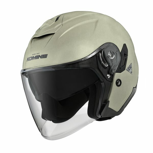 【20日は24時間限定クーポン配布】KOMINE コミネHK-172 FL コンポジット FRP ジェットヘルメット ガンメタル XLサイズ HK-172GMTXL(2589281)代引不可 送料無料