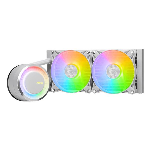 【18日は24時間限定クーポン配布！】MSI エムエスアイMAG CORELIQUID E240 ホワイト MAGCORELIQUIDE240WHITE(2583452)送料無料