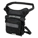 【9日20時〜限定クーポン!】YeLLOW CORN イエローコーンWPレッグバッグ ブラック YE-58/BK(2560634)送料無料