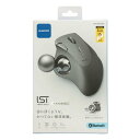 【25日は24時間限定クーポン配布】ELECOM エレコムBluetooth5.0トラックボール IST5ボタン ベアリングモデル ブラック M-IT11BRBK(2608766)送料無料