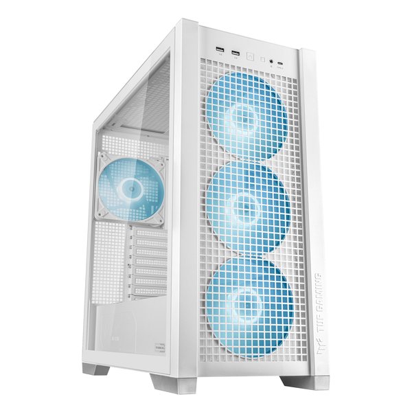【18日は24時間限定クーポン配布！】ASUS エイスースTUF GAMING GT302 ARGB BTF 裏配線 PCケース ホワイト TUFGAMINGGT302ARGBWHT(2609124)送料無料