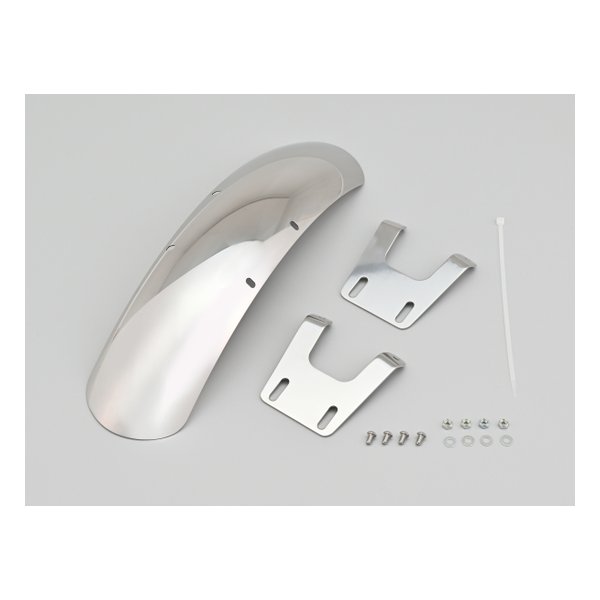 DAYTONA デイトナフロントフェンダー ショート ステンレスショートフェンダー フロント SR400/500用 D39146(2109694)代引不可 送料無料