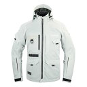 ROUGH&ROAD ラフアンドロードバイク用 RR7349 マウンテンメッシュパーカー シルバー Lサイズ RR7349/SILVER/L(2529405)代...