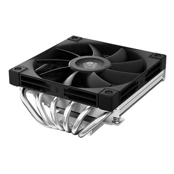 DEEPCOOL ディープクール空冷CPUクーラー AN600 薄型120mmファン 6本ヒートパイプ 小型PC向け トップフロー型 R-AN600-BKNNMN-G(2613643)代引不可 送料無料