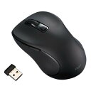 【25日は24時間限定クーポン配布】Nakabayashi ナカバヤシ無線5ボタン BlueLED マウス ブラック MUS-RKF214BK(2614852)送料無料