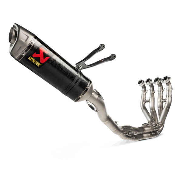 【20日は24時間限定クーポン配布！】AKRAPOVIC アクラポビッチエボリューションライン カーボン NINJA ZX-10R/RR 21-23 S-K10E10-RC(2624540)代引不可 送料無料