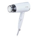 【マラソン期間エントリーでポイント5倍】TESCOM テスコムnaturam(ナチュラム) ヘアドライヤー 速乾 軽量 コンパクト 1200W TD200B-W(2623400)送料無料
