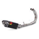 AKRAPOVIC アクラポビッチレーシングライン カーボン YZF-R25 14-23/R3 15-23、MT-25/03 15-23 S-Y3R1-APC(...