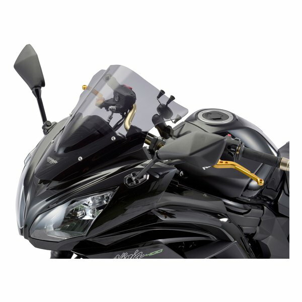 【15日は24時間限定クーポン配布！】MRA（エムアールエー）スクリーン レーシング スモーク Ninja650 12-16/Ninja400 14-17 4025066132553(2627568)代引不可 送料無料