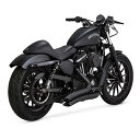 VANCE&HINES(バンスアンドハインズ)BigRadius 2-2 PCX ビッグラディウス ブラック マフラー Sportster 14-22 1800...