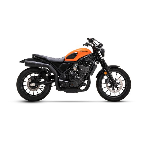 【15日は24時間限定クーポン配布！】VANCE&HINES（バンスアンドハインズ）Hi-Output ハイアウトプット スリップオン マットブラック マフラー CL500 23 48429(2630389)代引不可 送料無料