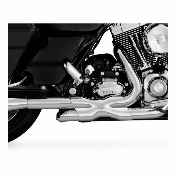 VANCE&HINES（バンスアンドハインズ）PowerDuals PCX パワーデュアルズ ヘッドパイプ クローム マフラー 16332(2635882)代引不可 送料無料
