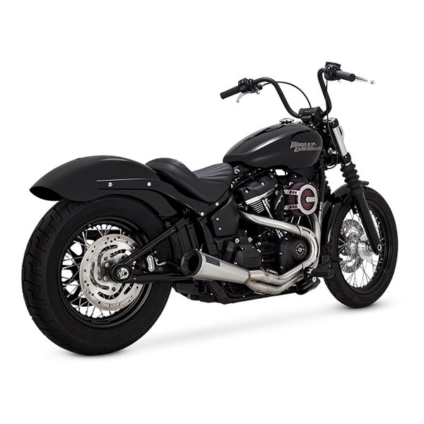 VANCE&HINES（バンスアンドハインズ）Stainless 2-1 Upsweep PCX ステンレス2-1 アップスウィープ マフラー SOFTAIL 18-22 27323(2630445)代引不可 送料無料