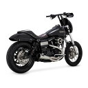 VANCE&HINES(バンスアンドハインズ)Stainless 2-1 Upsweep ステンレス2-1 アップスウィープ マフラー DYNA 91-09 2...