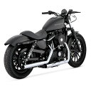 VANCE&HINES(バンスアンドハインズ)StraightShots HS ストレートショット スリップオン クローム マフラー 1801-0088(263...