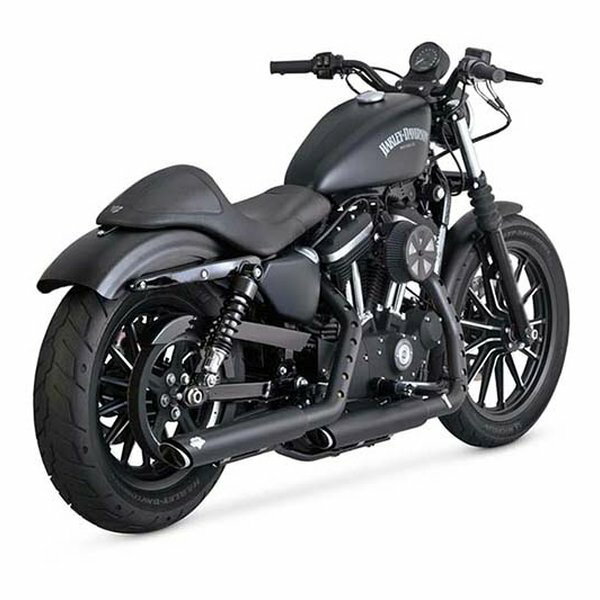 VANCE&HINES（バンスアンドハインズ）TwinSlash PCX 3in S/O ツインスラッシュ 3インチ スリップオン ブラック マフラー 46361(2630484)代引不可 送料無料