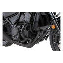 【19日20時~数量限定クーポン配布】HEPCO&BECKER(ヘプコアンドベッカー)エンジンガード ブラック Rebel1100/DCT 21-23 50195250001(2631193)代引不可 送料無料